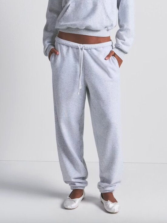 SKIMS Pants - Skims Cotton Fleece Classic Jogger Sweatpants (Heather Grey) - Size S